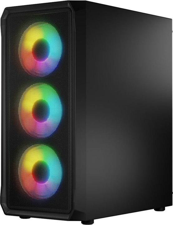 Actual product image Logic PORTOS ARGB MIDI USB 3.0 case black (ATX, mATX)