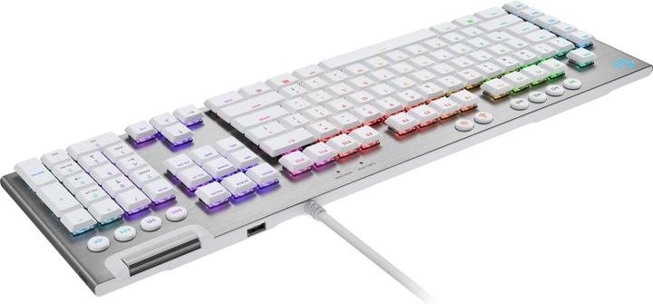 Actual product image Logitech G815 LIGHTSPEED RGB Mechanical Gaming Keyboard GL Tactile - WHITE - (FRA) - CENTRAL (FR, Cable)