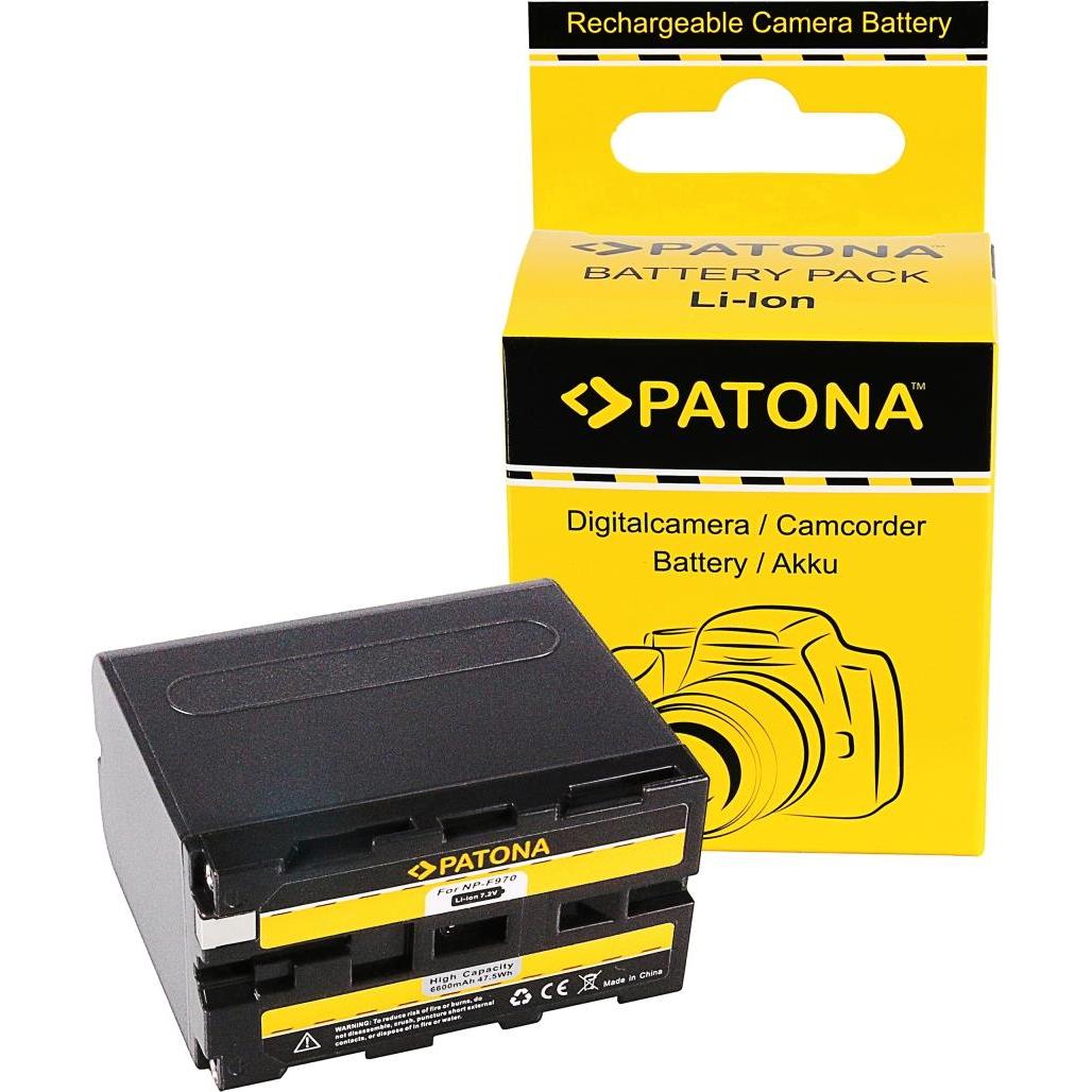 Walimex Np-F960 (Batteria della fotocamera), Alimentatore fotocamera, Nero