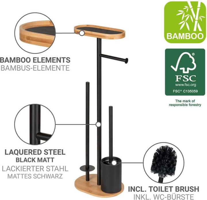 Image du produit Wenko Stand WC-Garnitur Pomarolo