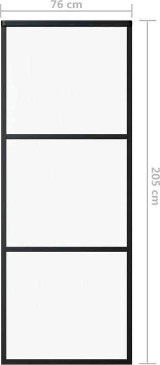 Actual product image vidaXL Schiebetür