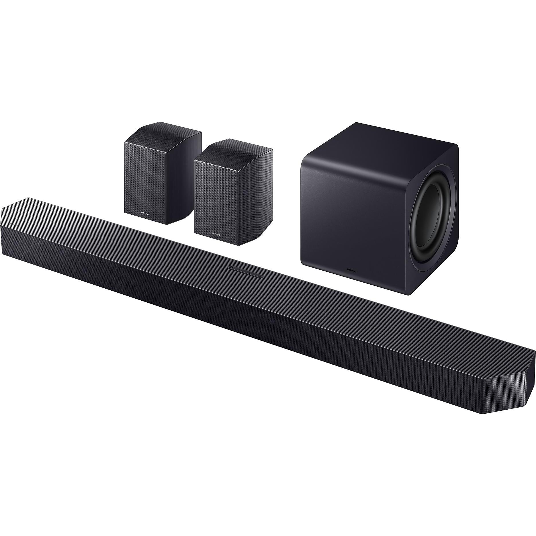 Samsung HW-Q990F (756 W, 11.1.4 Kanal), Soundbar, Schwarz