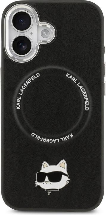 Immagine prodotto Karl Lagerfeld - Leather MagSafe - iPhone 17 - Black (Apple iPhone 17)