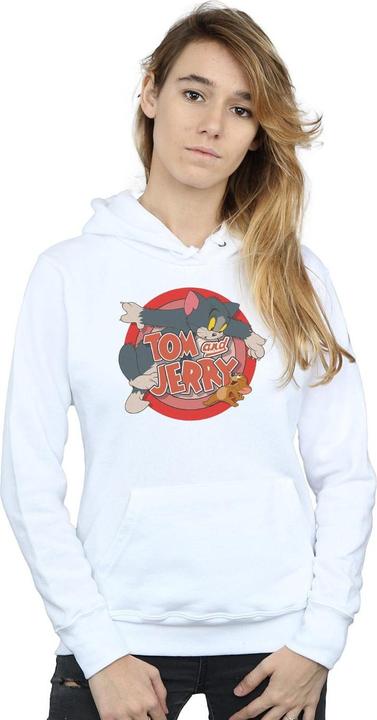 Immagine prodotto Tom & Jerry Classic Catch Felpa con Cappuccio Donna (XL)