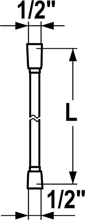 Image du produit KWC Flexible de douche (160 cm)