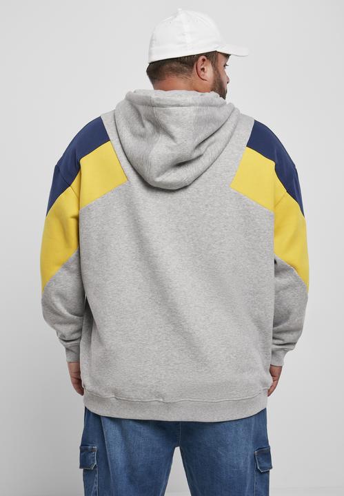 Immagine prodotto Urban Classics Felpa con cappuccio oversize a 3 toni (M)