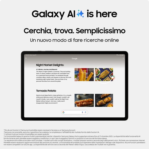 Actual product image Samsung Galaxy Tab S9 WiFi (WLAN only, 11", 128 GB, Graphite grey)
