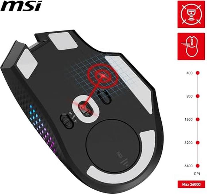 Actual product image MSI Versa Pro W + Mouse Dock Pro (Wireless)