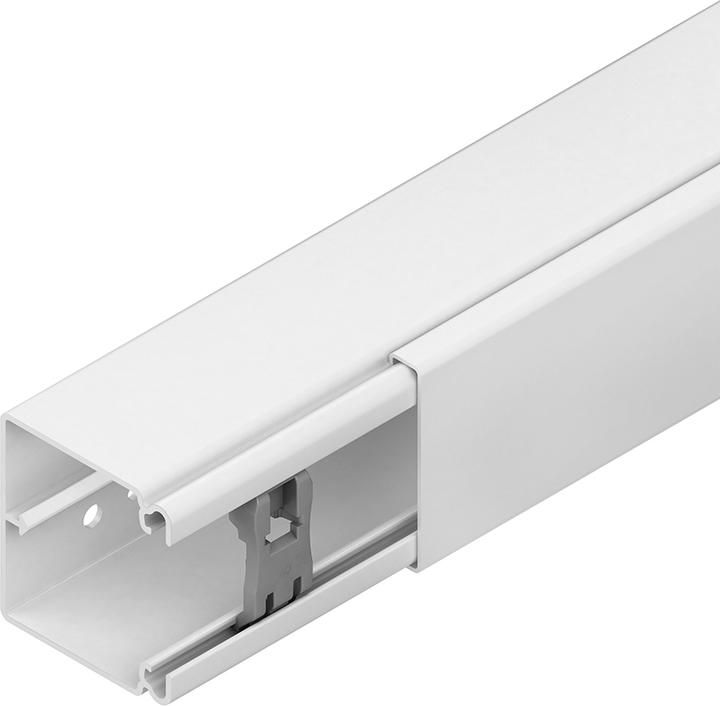 Produktbild Kleinhuis HKL6060.3 Kanal o Trennwand 60x62mm L=2m ws (Kabelkanal, 200 cm)