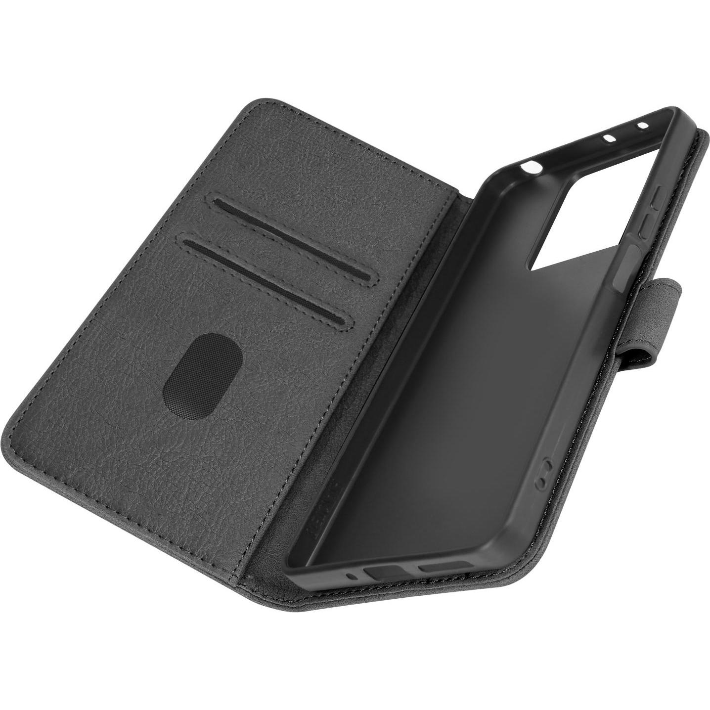 Avizar Chesterfield Wallet Cover Series (Xiaomi Redmi Note 13 5G), Smartphone Hülle, Schwarz
