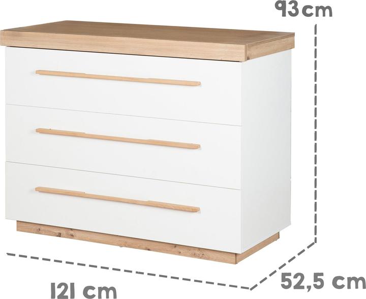 Actual product image Roba Wickelkommode breit Lumo