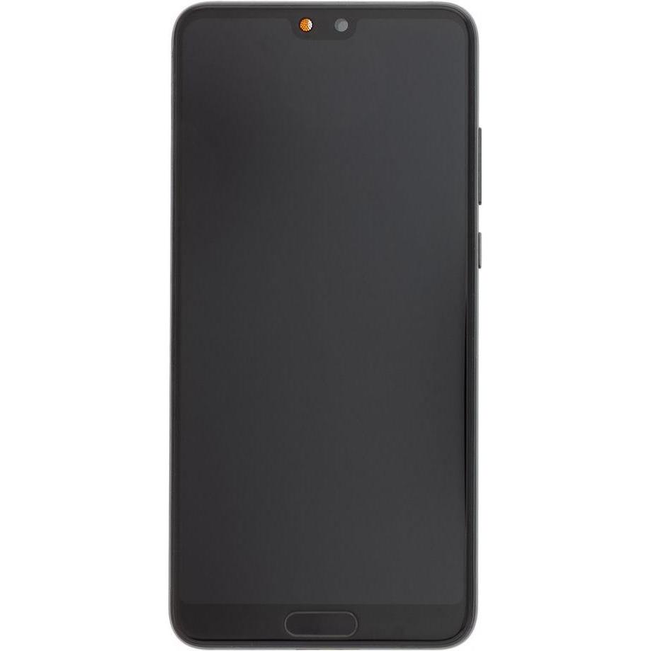 Huawei LCD Display + Touch Unit + Front Cover P20 Black (Display, Huawei P20), Mobilgerät Ersatzteil
