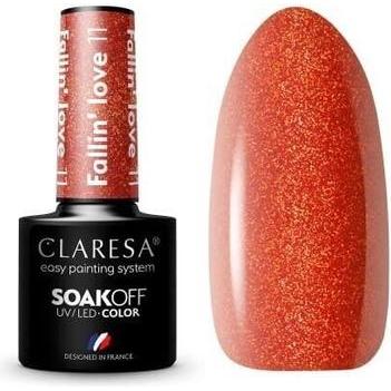 Claresa, Nagellack, Fallin Love UV Nagellack 5ml - 11er Pack (Farblack)