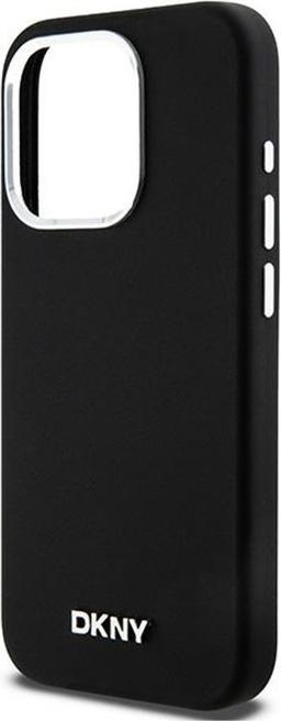 Produktbild DKNY DKHMP14LSMCHLK iPhone 14 Pro 6.1" czarny/black hardcase Liquid Silicone Small Metal Logo MagSaf (Apple iPhone 14 Pro)