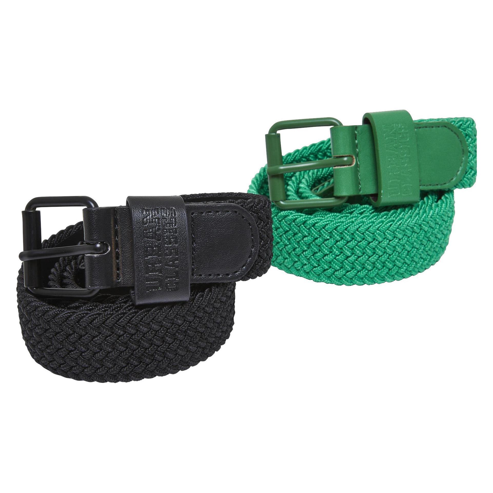 Urban Classics, Unisex, Gürtel, Elastische Gürtel Kind, Mehrfarbig, (M, S)