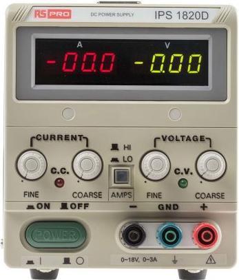 Actual product image RS PRO Switch mode power supply,0-18V 0-20A