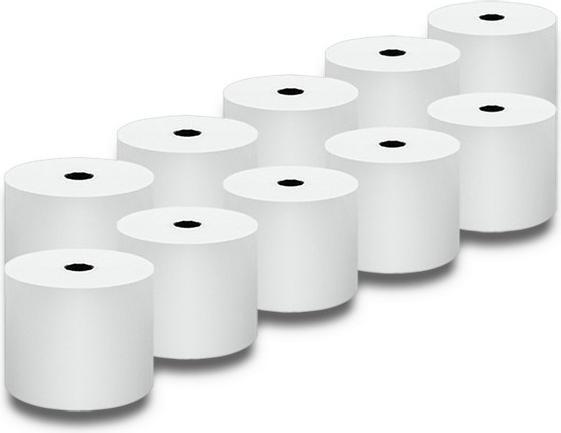 Produktbild Qoltec 51898 terminis rulonas 57 x 60 55 g/m2 10 V ohne BPA