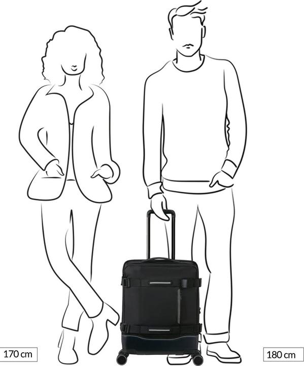 Actual product image American Tourister Urban Track Spinner S Tsa (41.50 l)