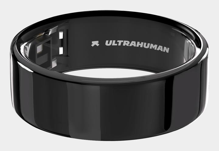 Actual product image Ultrahuman Ring Air (5, Aster Black)