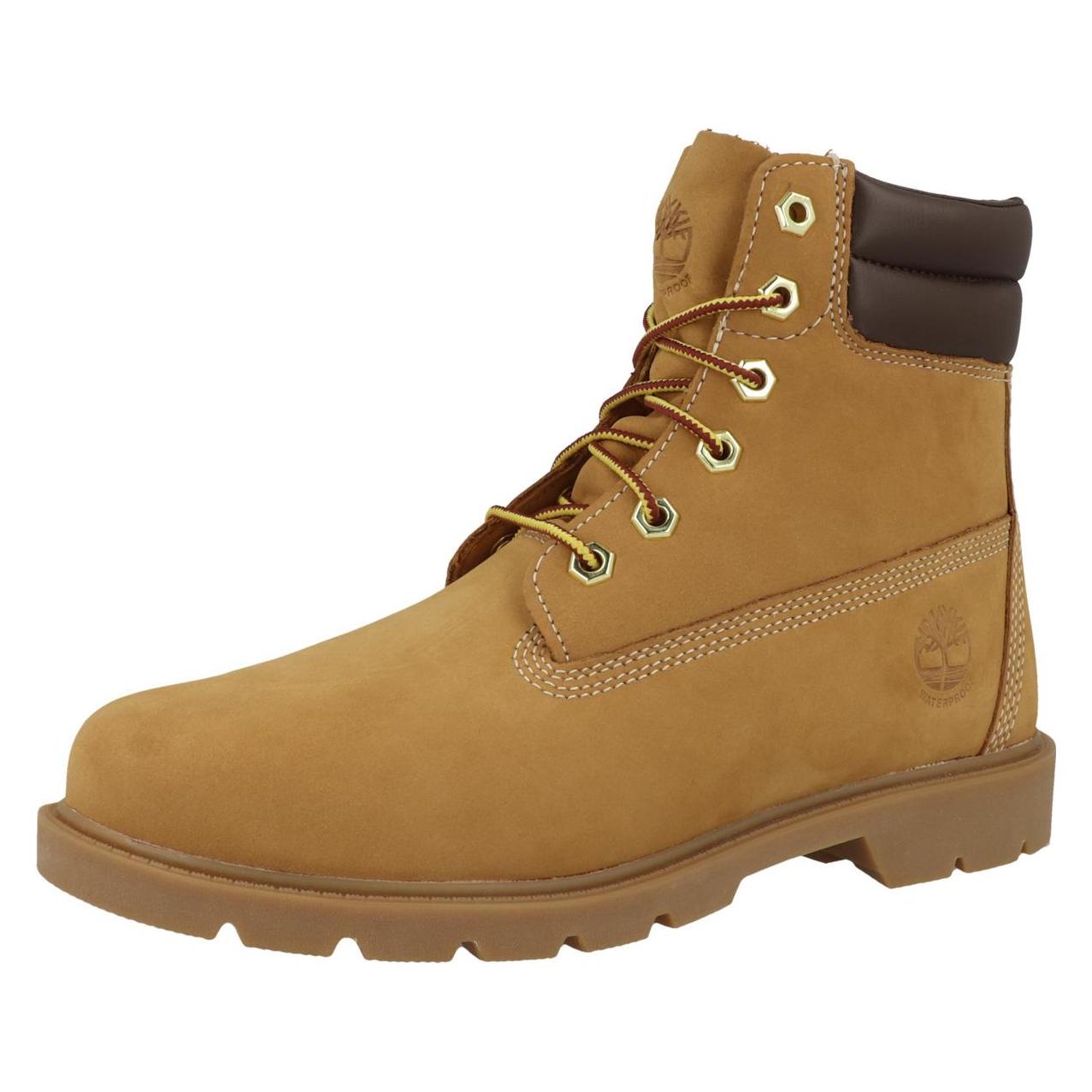 Timberland, Damen, Boots + Stiefel, Linden Woods 6 Inch Lace Up Wp, Gelb, (37.5)