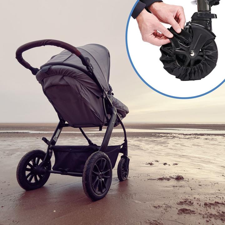 Actual product image Zamboo Kinderwagen-Ersatzteile Radschutz 4er Pack für Kinderwagen