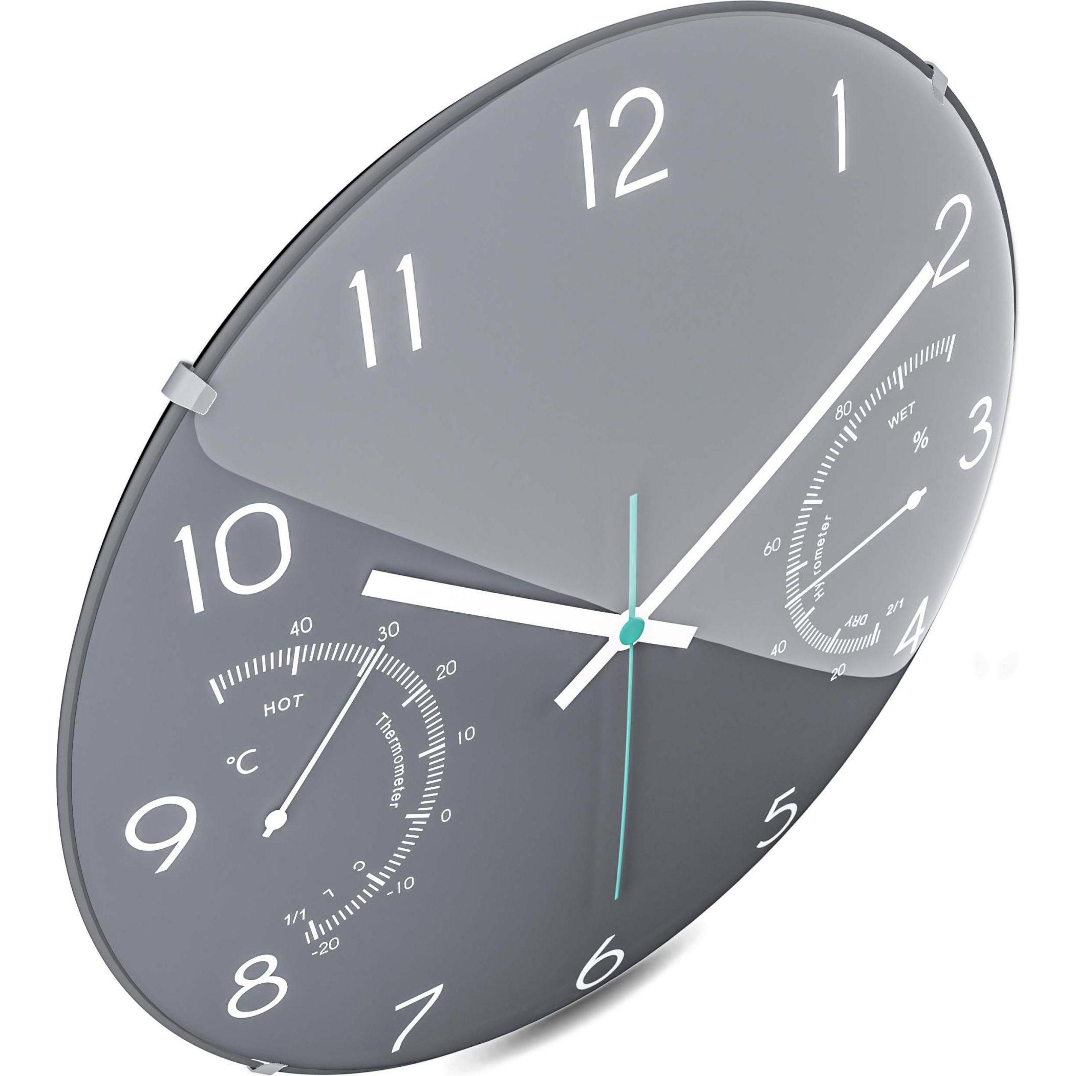 Mebus, Wanduhr, 16105 Quarz-Wanduhr (30 cm)