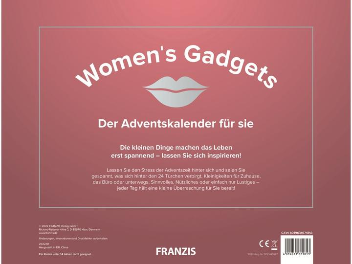 Actual product image Franzis Women's Gadgets