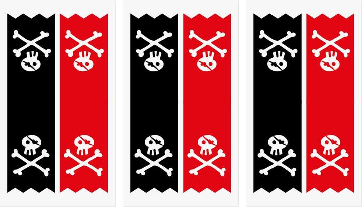 Produktbild Partydeco Sachets Pirates (6x)