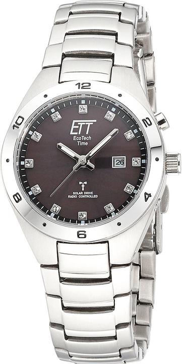 Actual product image ETT ELS-11442-21M Radio Controlled Solar Drive Altai Ladies Watch 32mm 5ATM (Radio-controlled clock, 32 mm)