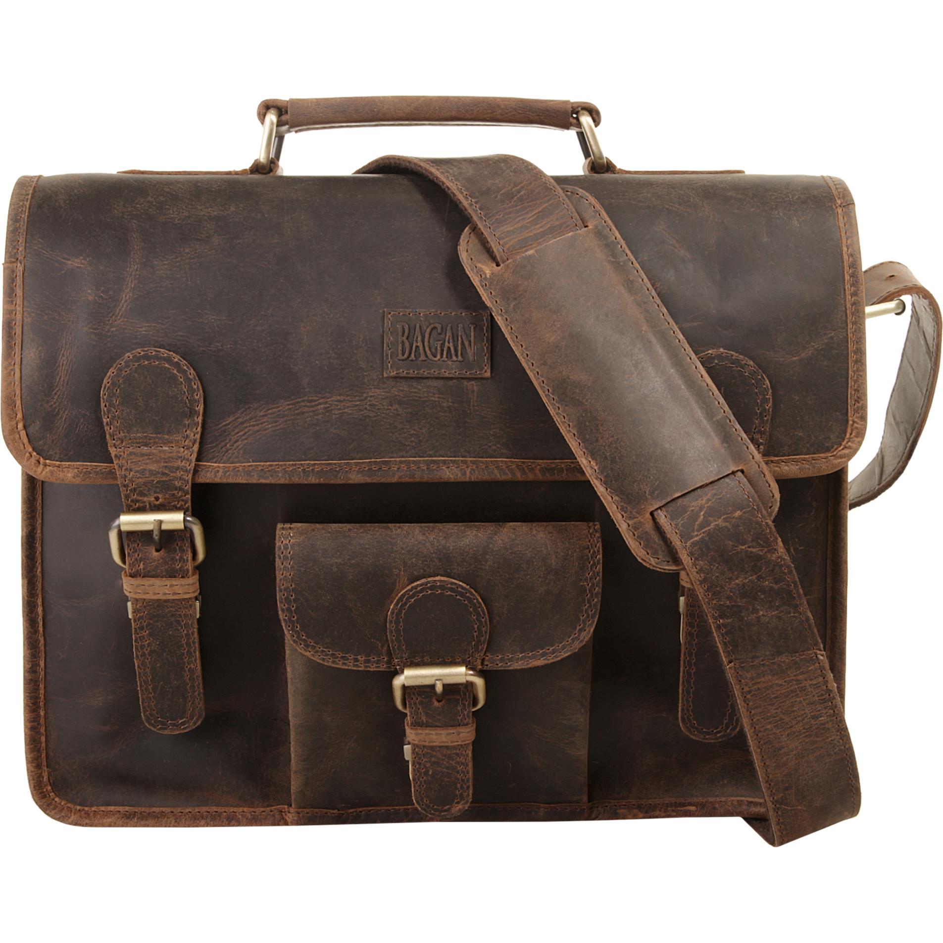 Bagan, Handtasche, Aktentasche, Braun