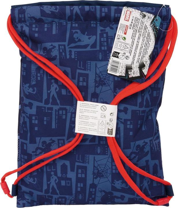 Actual product image Spiderman Rucksacktasche mit Bändern Spider-Man Blau 26 x 34 x 1 cm (3 l)