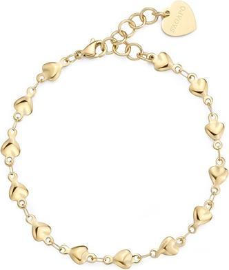 Produktbild Sagapo S'Agapo Chunky Shk99 Gold Plated Heart Bracelet