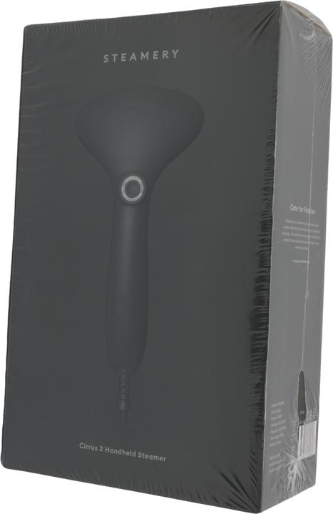 Actual product image Steamery Stockholm Cirrus No.2 Steamer -vaatehöyrytin, mattamusta (1500 W, 15 g/min)