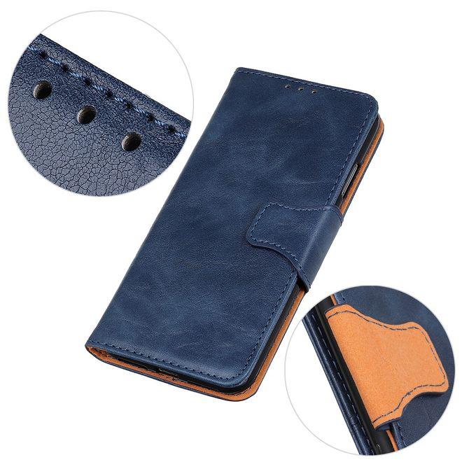 Actual product image MU Classic Crazy Horse IV Leather Bookcover Series (Nokia 3.4)