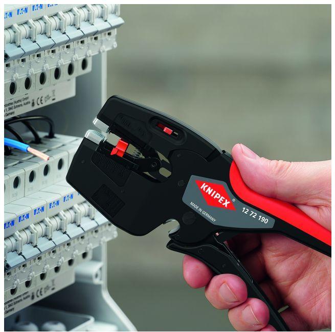 Productafbeelding Knipex NexStrip multitool voor elektriciens (190 mm)