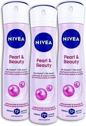 Image du produit NIVEA Deo Spray Pearl & Beauty Anti-Transpirant Deodorant 150ml (Spray, 150 ml)