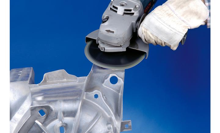 Produktbild Pferd Fiberscheibe COMBICLICK CO-COOL Ø 125 mm Körnung 50 INOX / Aluminium Keramikkorn (50)