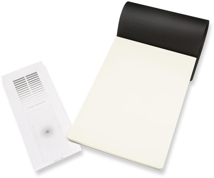 Actual product image Moleskine Sketchpad cardboard A4 626857 blank, black, 48 pages (A4, Plain, Hardcover)