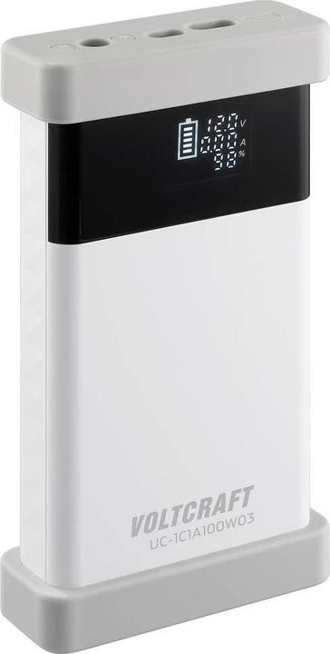 Actual product image Voltcraft UC-1C1A100W03 Industrienetzteil 1x USB-C® Pure White mit Europa-Ada (100 W)
