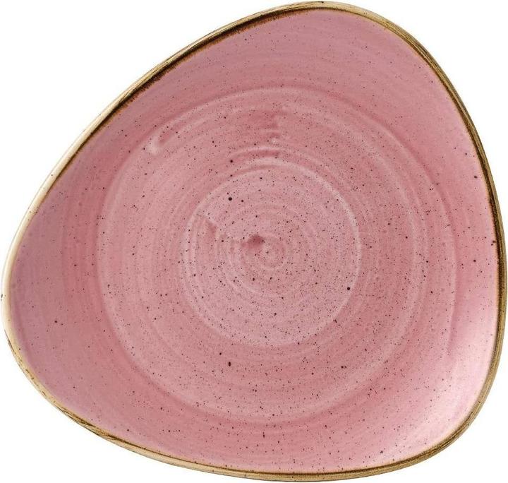 Immagine prodotto Churchill Piastra a triangolo di petalo rosa stonecast piatto piatto 22.9cm (1 x, 22.90 cm)