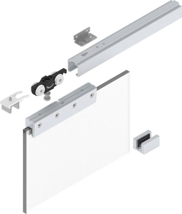 Produktbild Helm Schiebetürbeschläge 73 - Glas