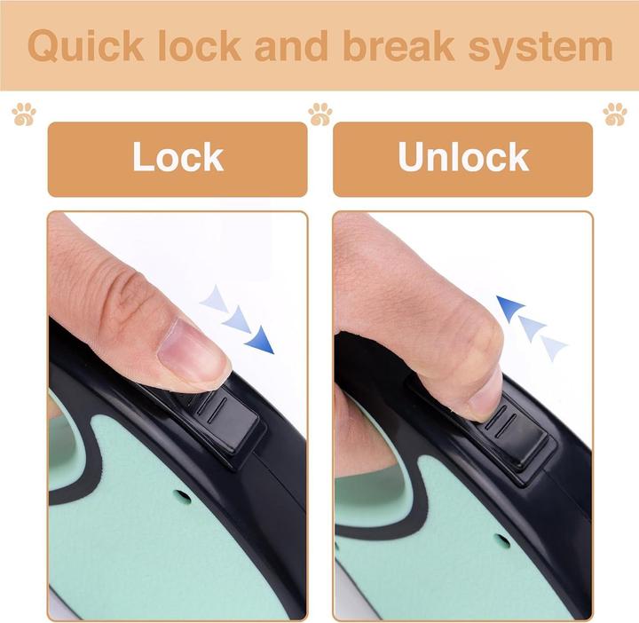 Actual product image Cbx Automatische strapazierfähige Hundeleine Flexi 3m (Dog, Dog sport)