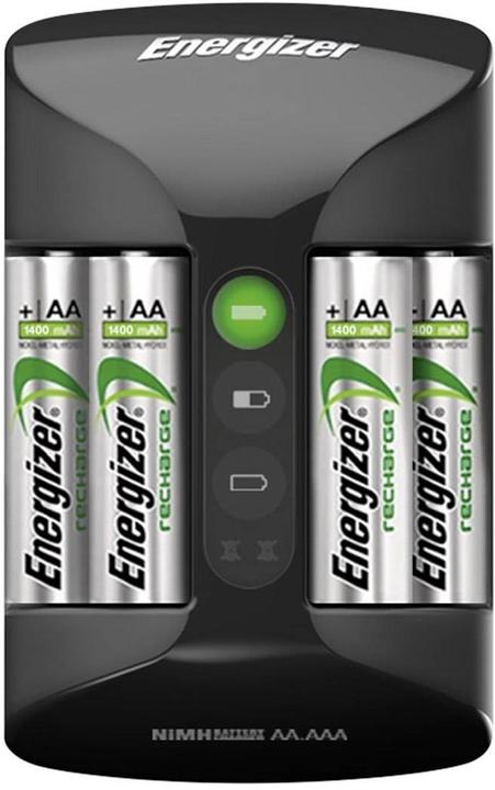 Image du produit Energizer Recharge Pro (4 pcs, AA, 2000 mAh, Piles rechargeables + chargeur)