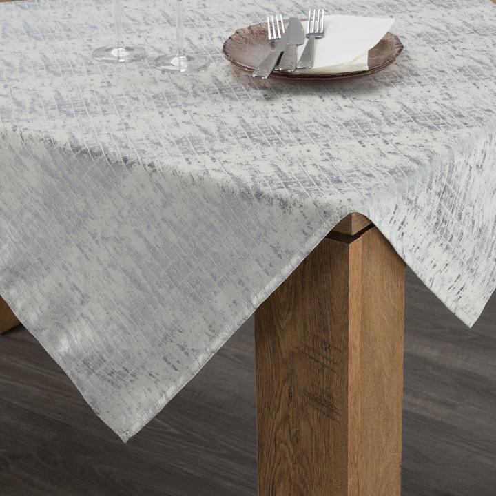 Produktbild Eurofirany Jacquard-Tischdecke ALINA mit dezentem, zartem Stoffmuster, 140 x 180 cm (140 x 180 cm)