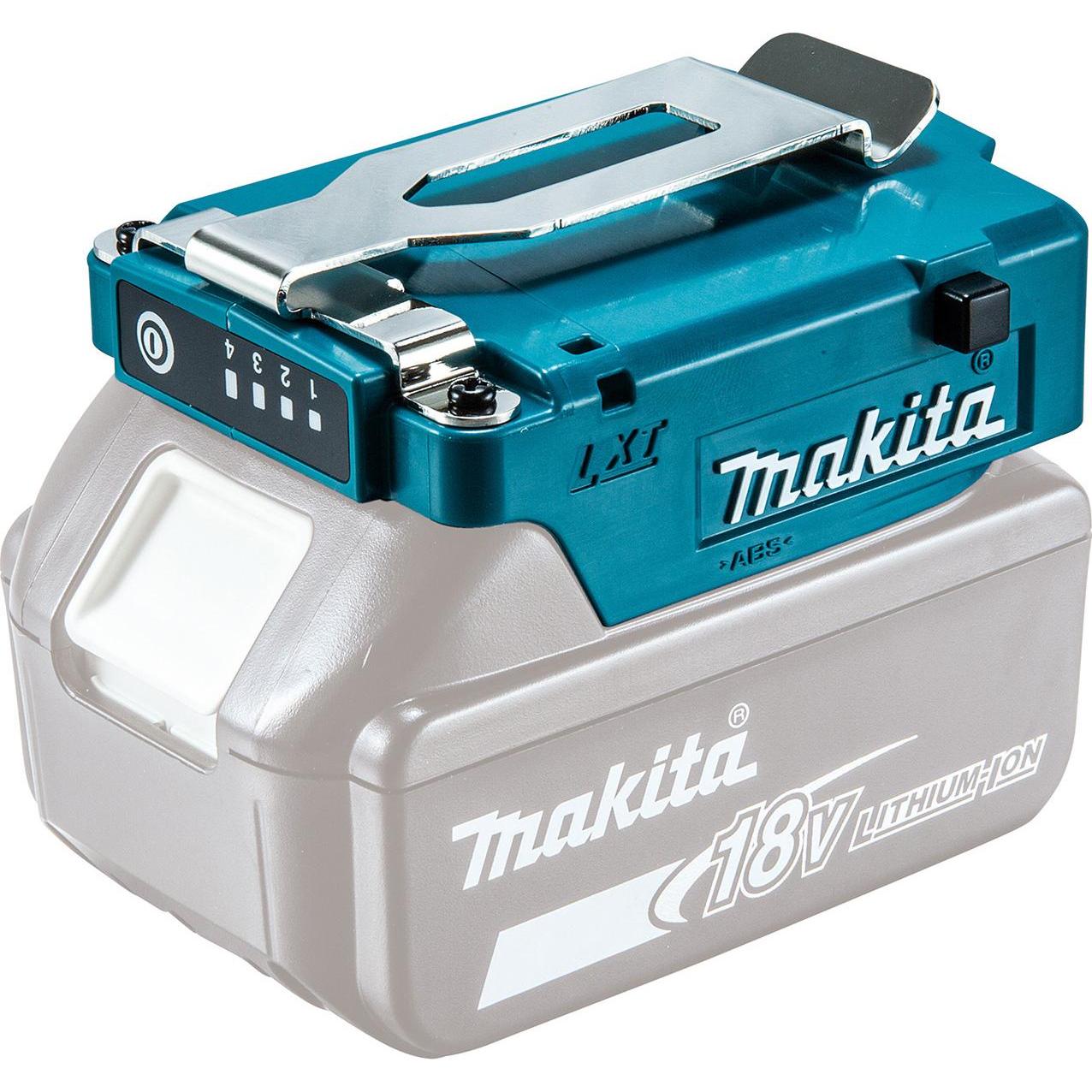Makita, Werkzeugakku + Ladegerät, Akku-Adapter (14.4 V)