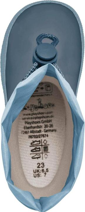 Produktbild Playshoes Barfuss-Gummistiefel uni Gr. 28, Marineblau (28)