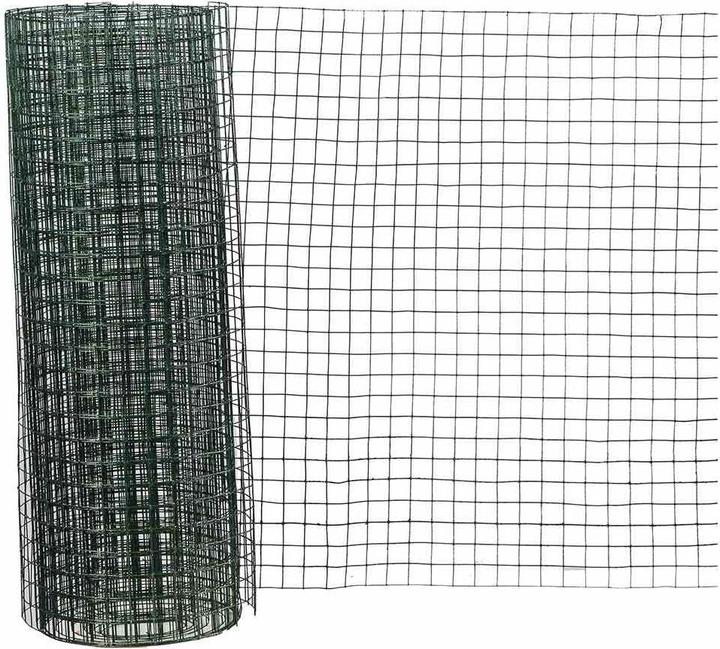 Image du produit Siena Garden Grillage métallique 5 m, épaisseur 1,10 mm, PVC, 1 pièce, vert, 371311