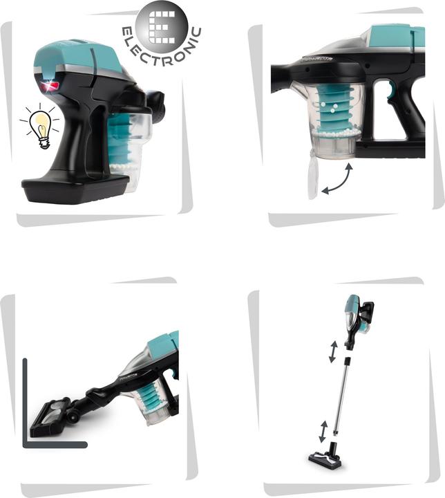 Actual product image Smoby Rowenta Air Force Vacuum Cleaner