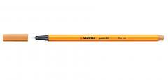 Actual product image STABILO Fineliner - point 88 - pack of 10 - dark ochre (10x)