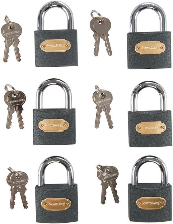 Actual product image Silverline Security lock set